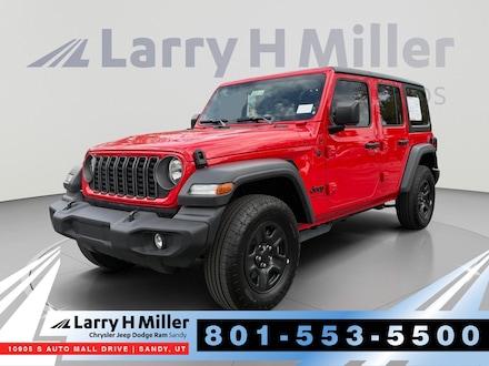 Featured New 2026 Jeep Wrangler Sport Sport Utility for sale near you in Sandy, UT