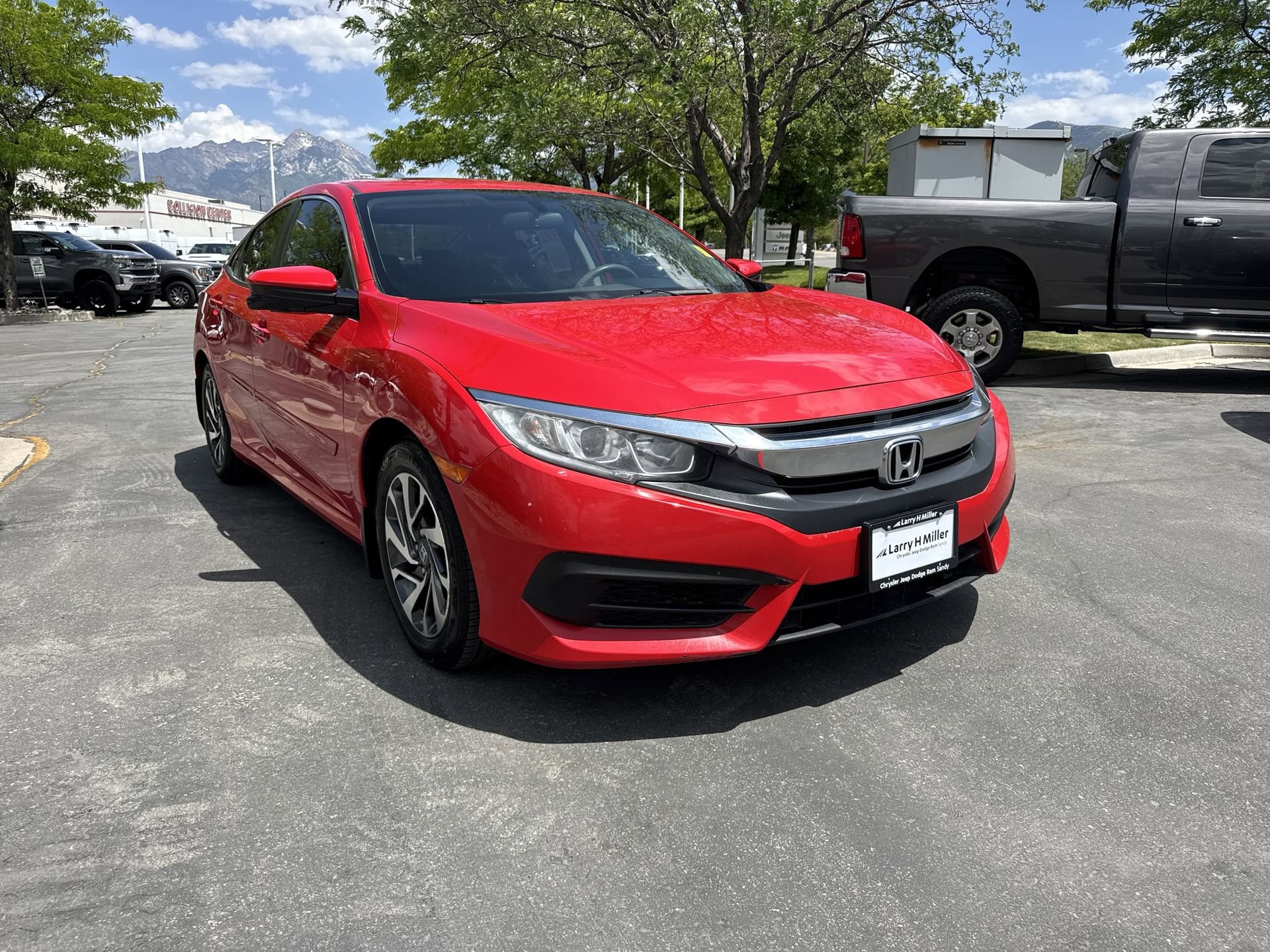 Used 2016 Honda Civic EX with VIN 2HGFC2F72GH501643 for sale in Sandy, UT