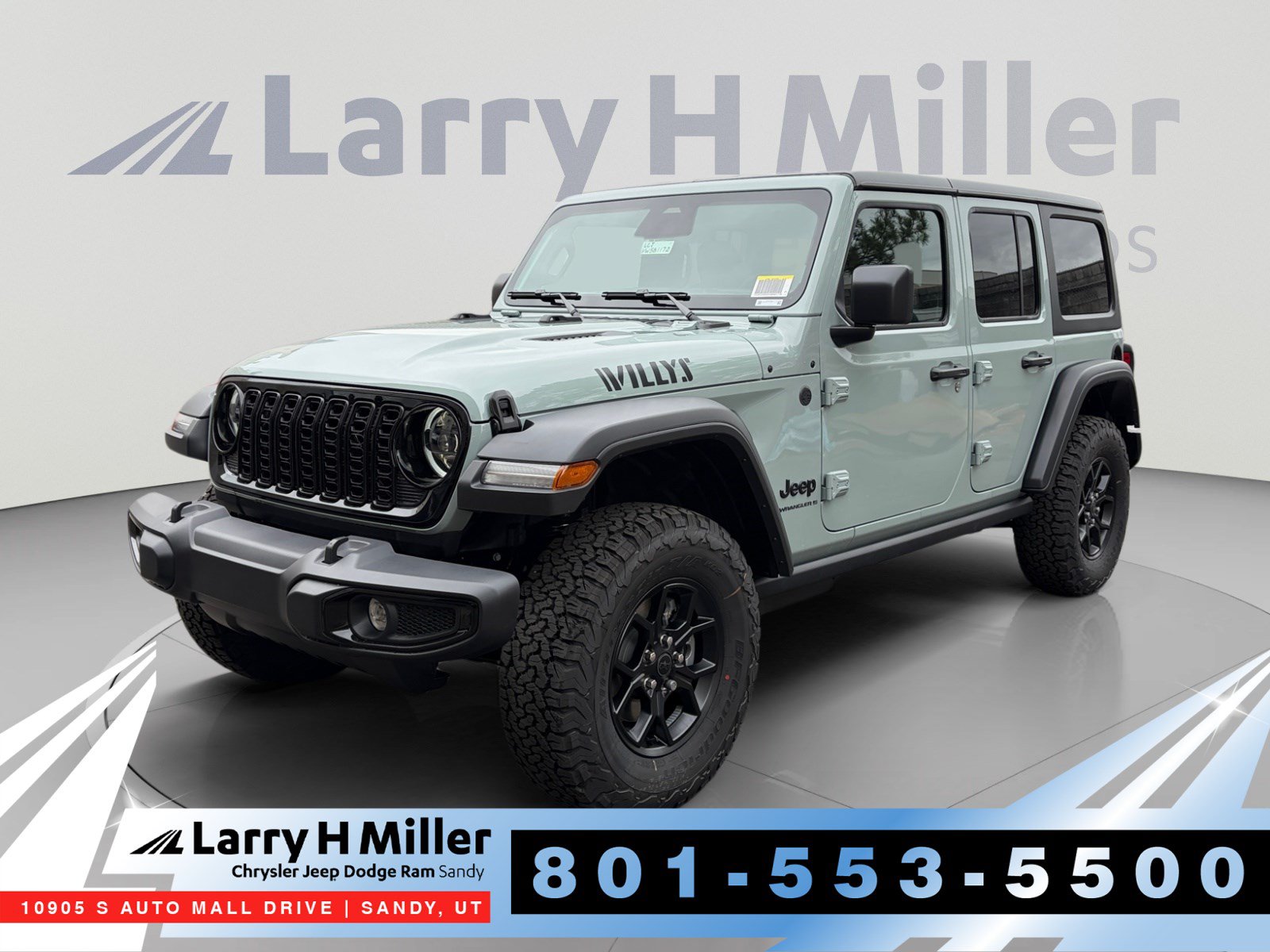 New 2027 Jeep Wrangler Willys Sport Utility Sandy, UT