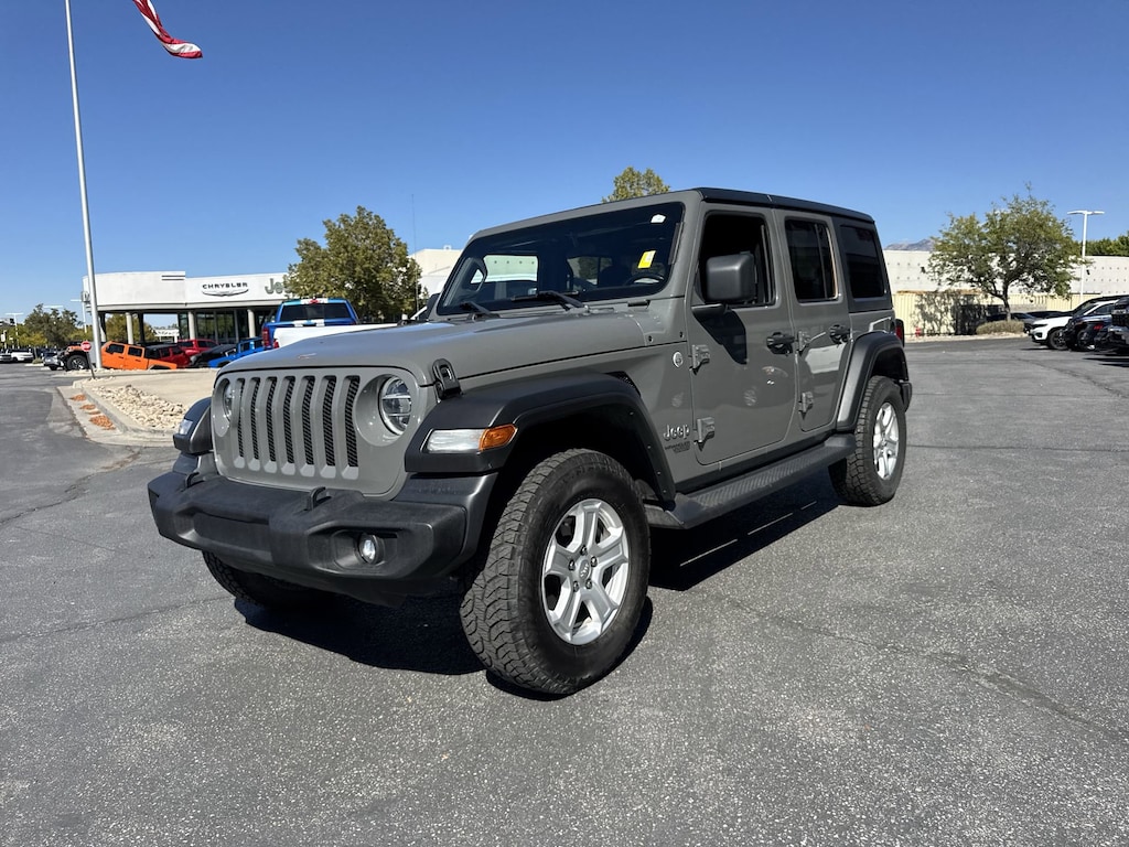 Certified 2020 Jeep Wrangler Sport S SUV