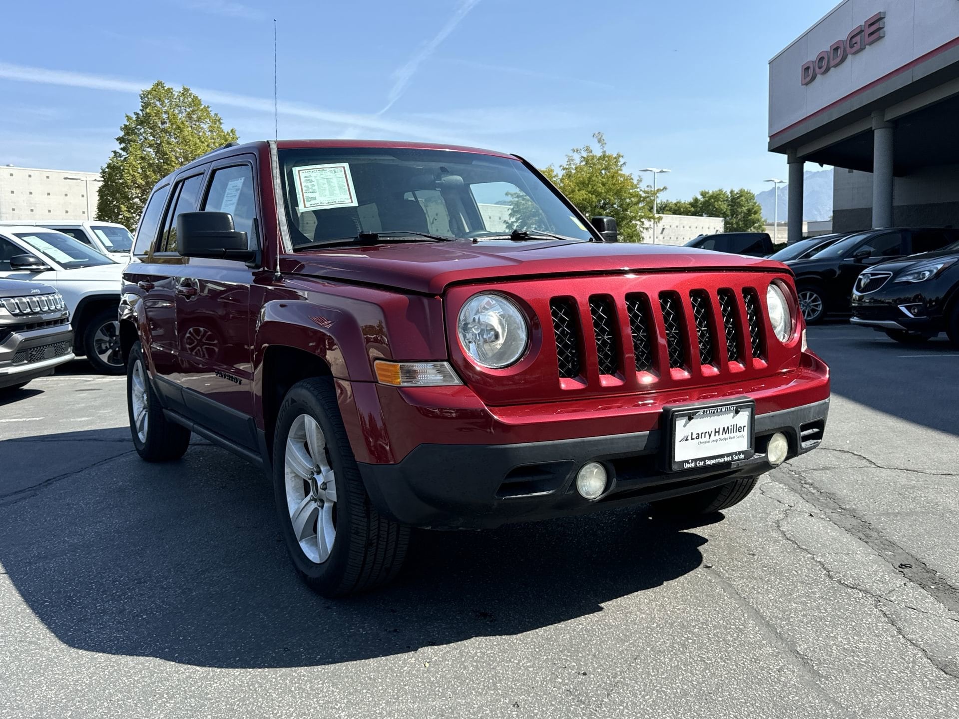 Certified 2014 Jeep Patriot Sport with VIN 1C4NJPBA5ED695304 for sale in Sandy, UT