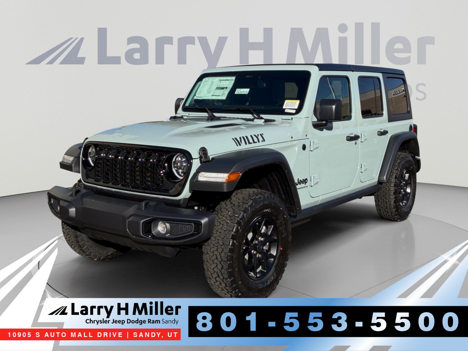New 2027 Jeep Wrangler Willys Sport Utility Sandy, UT