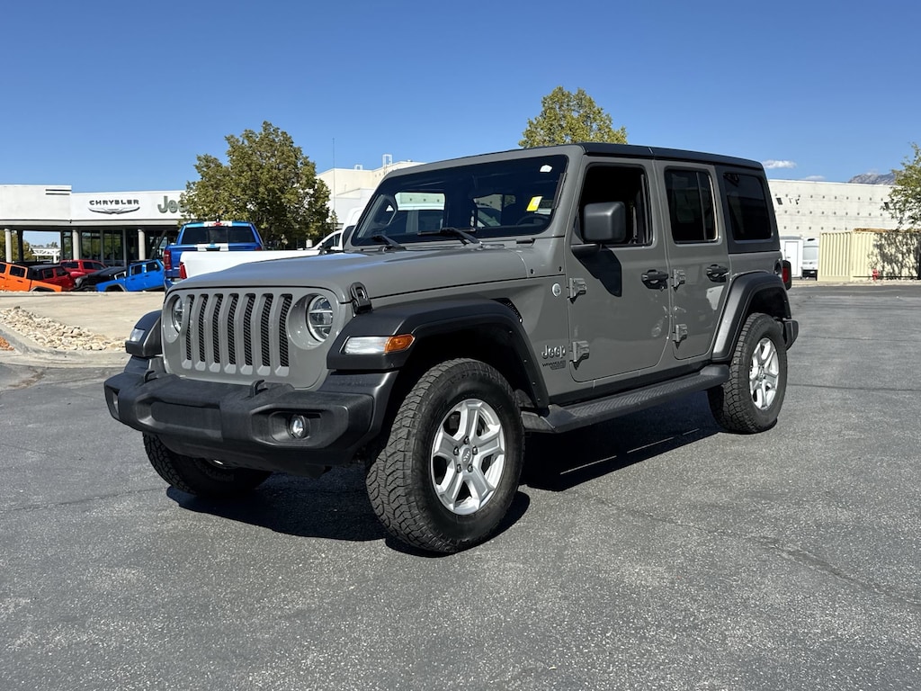 Certified 2020 Jeep Wrangler Sport S SUV