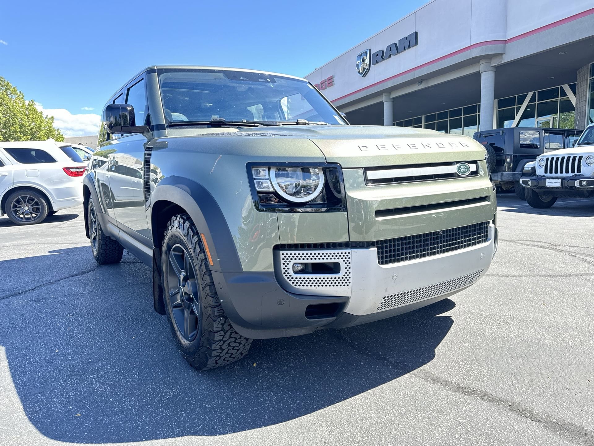 Used 2020 Land Rover Defender S with VIN SALEJ7EX2L2014047 for sale in Sandy, UT