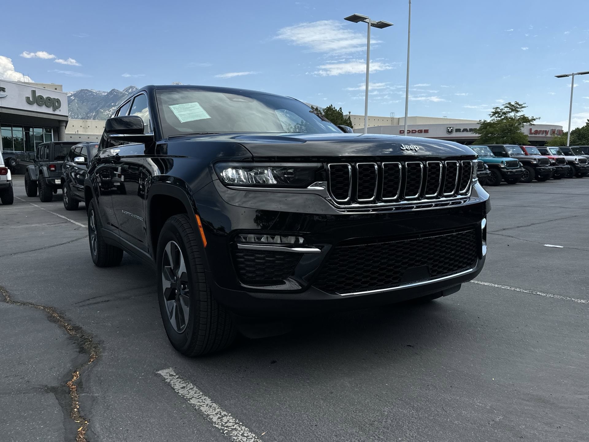 Certified 2024 Jeep Grand Cherokee 4xe with VIN 1C4RJYB62RC714227 for sale in Sandy, UT