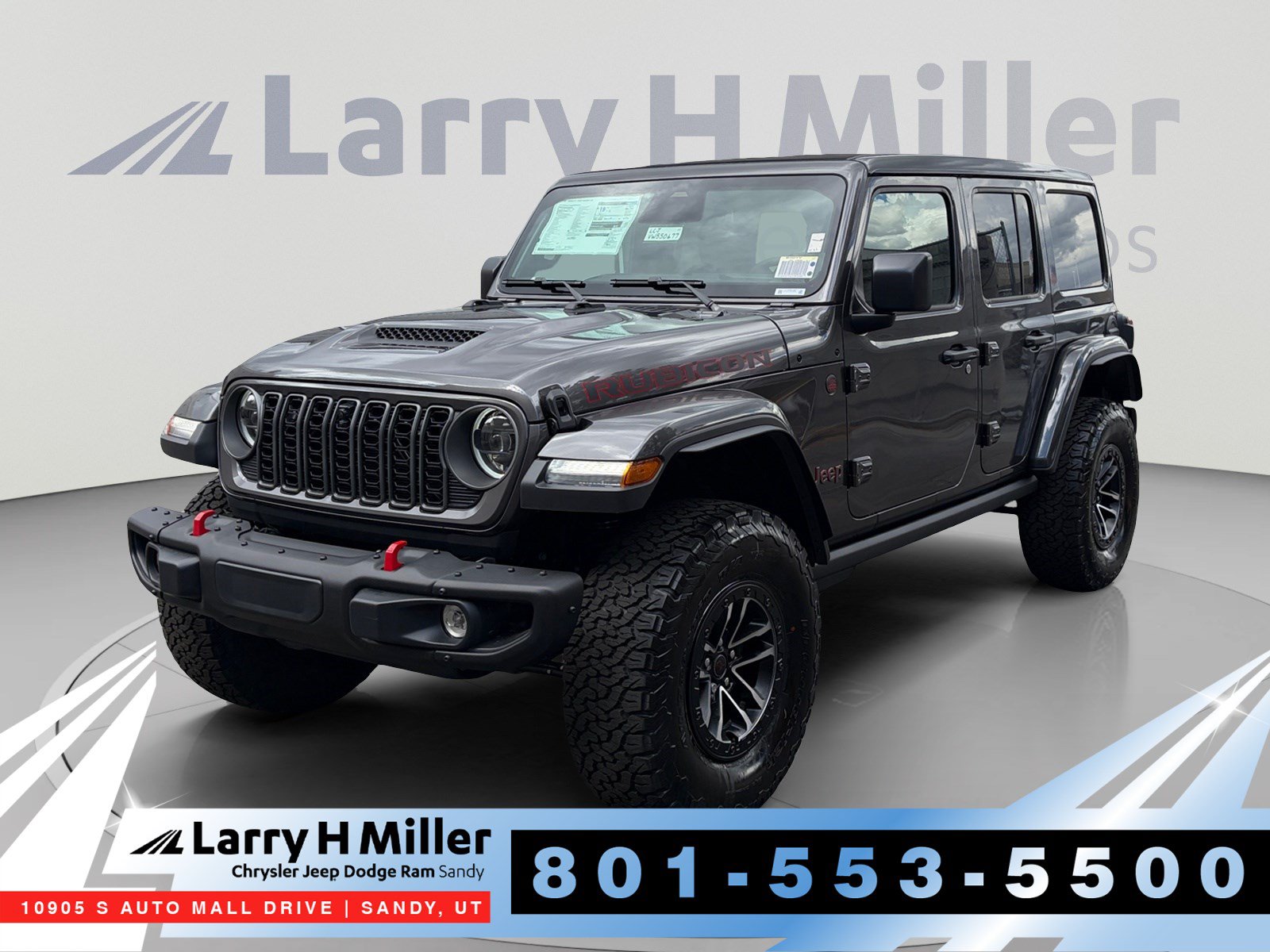 New 2027 Jeep Wrangler Rubicon X Sport Utility Sandy, UT