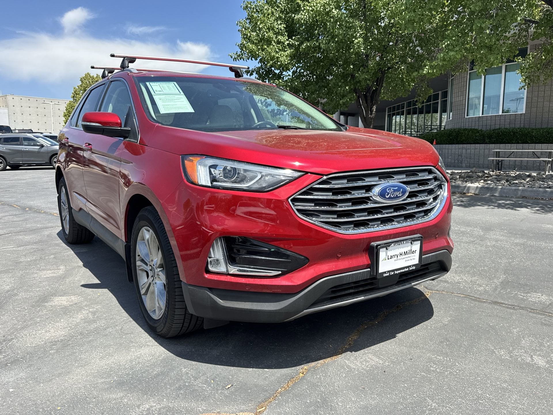 Used 2020 Ford Edge Titanium with VIN 2FMPK4K90LBB29494 for sale in Sandy, UT