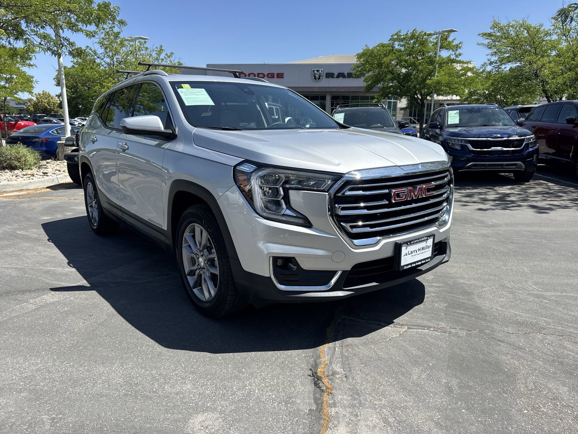 Used 2022 GMC Terrain SLT with VIN 3GKALVEV1NL110177 for sale in Sandy, UT