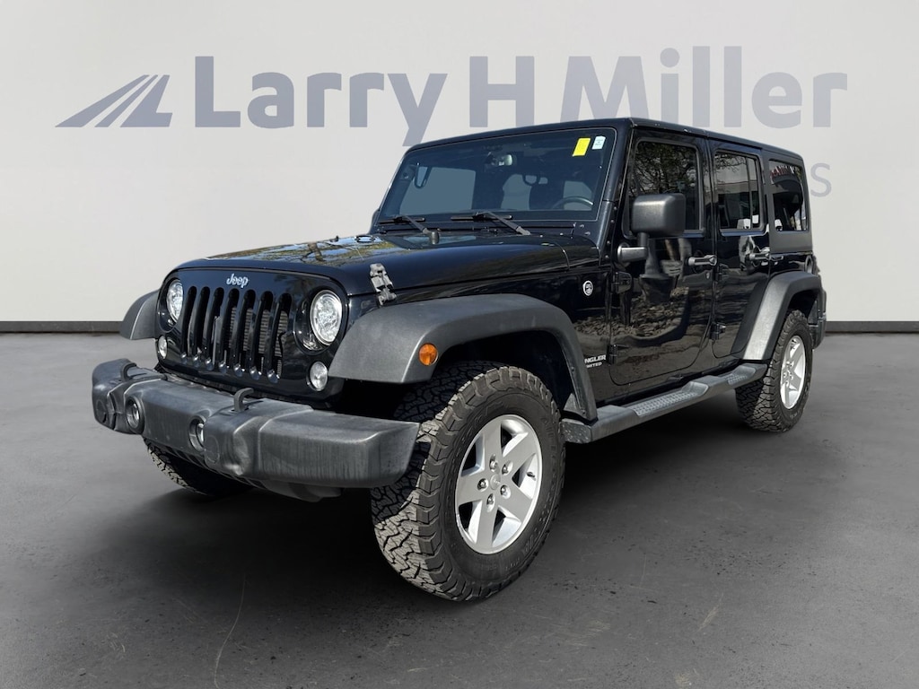 Certified 2017 Jeep Wrangler JK Unlimited Sport SUV