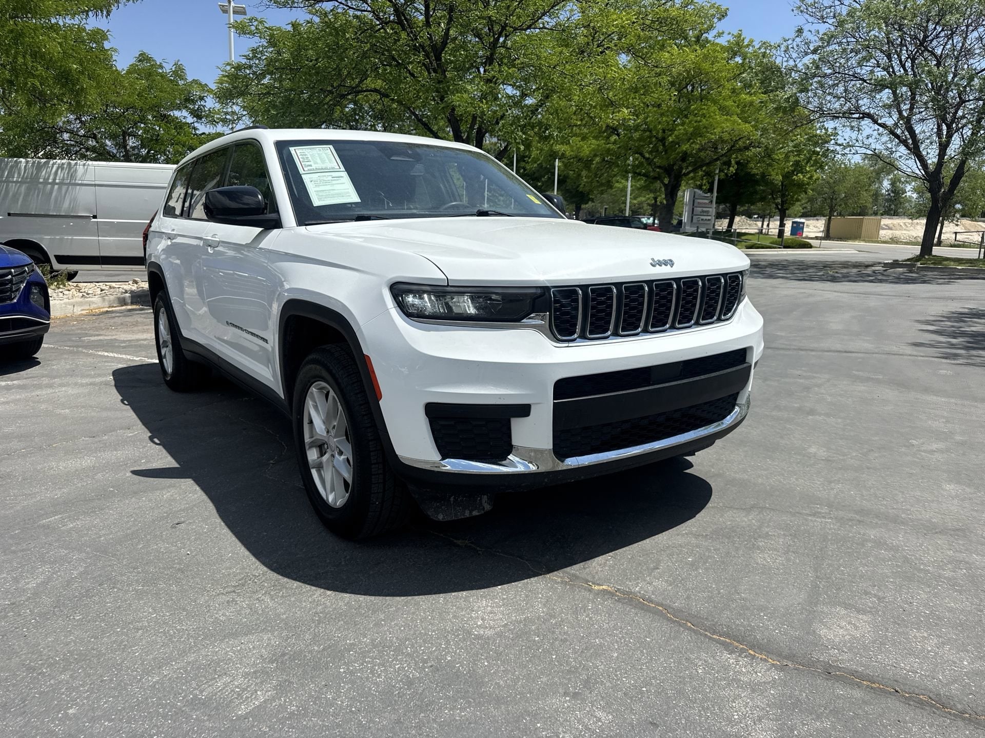 Used 2023 Jeep Grand Cherokee L Laredo with VIN 1C4RJKAG7P8839635 for sale in Sandy, UT