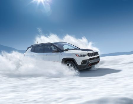 Jeep Compass Jeep Compass on bridge