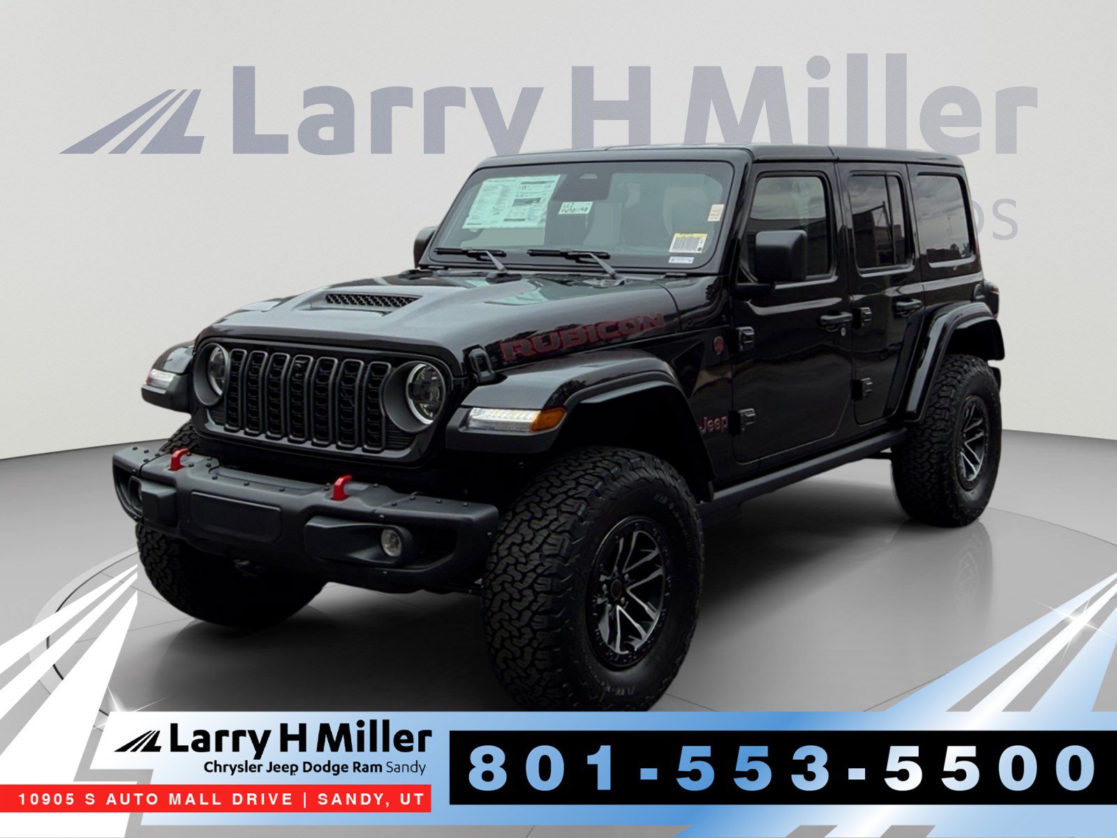 New 2027 Jeep Wrangler Rubicon X Sport Utility Sandy, UT
