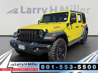 Used 2023 Jeep Wrangler 4xe Willys 4xe SUV Sandy, UT