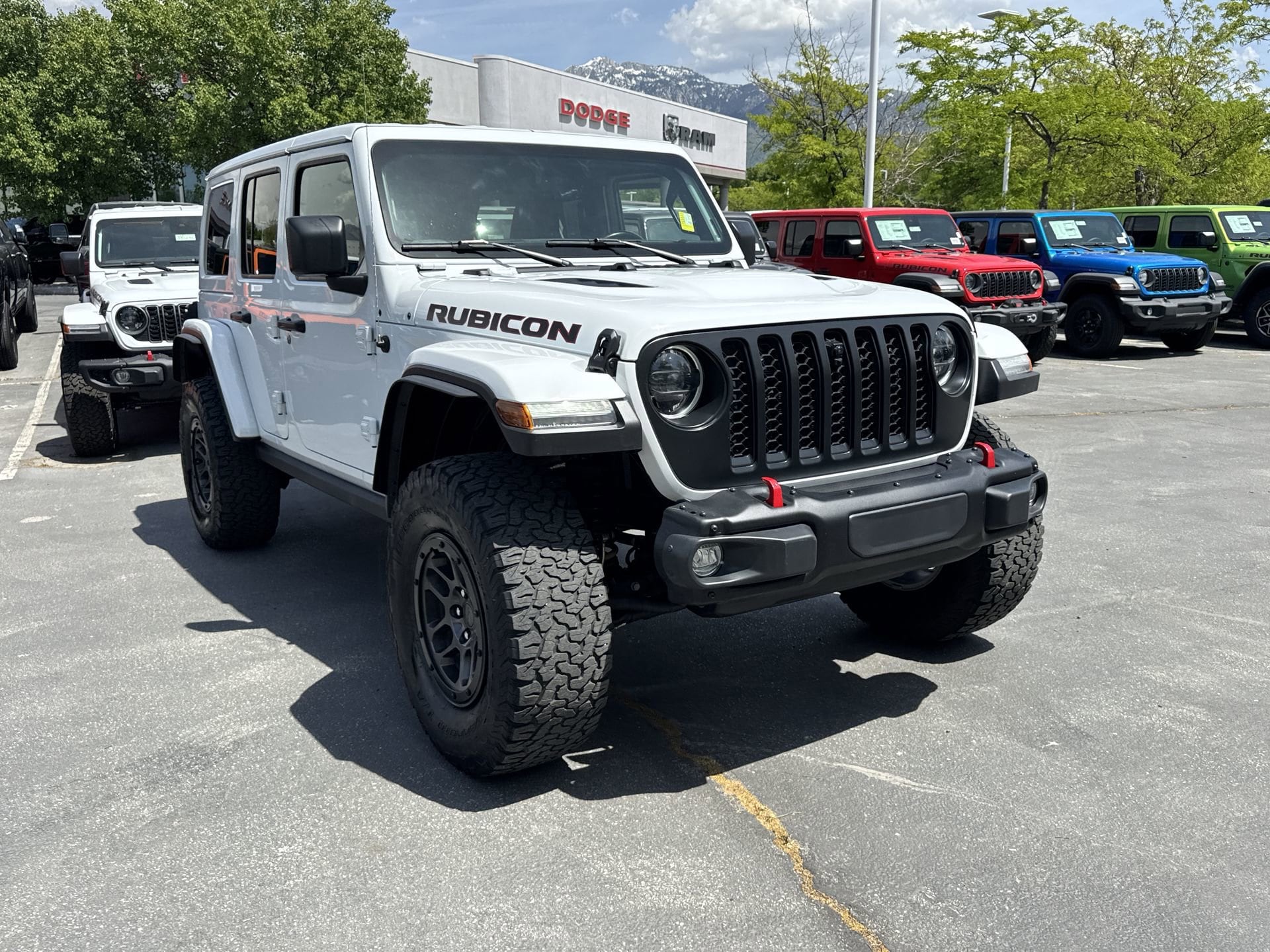 Used 2023 Jeep Wrangler 4-Door Rubicon with VIN 1C4JJXFG6PW592929 for sale in Sandy, UT