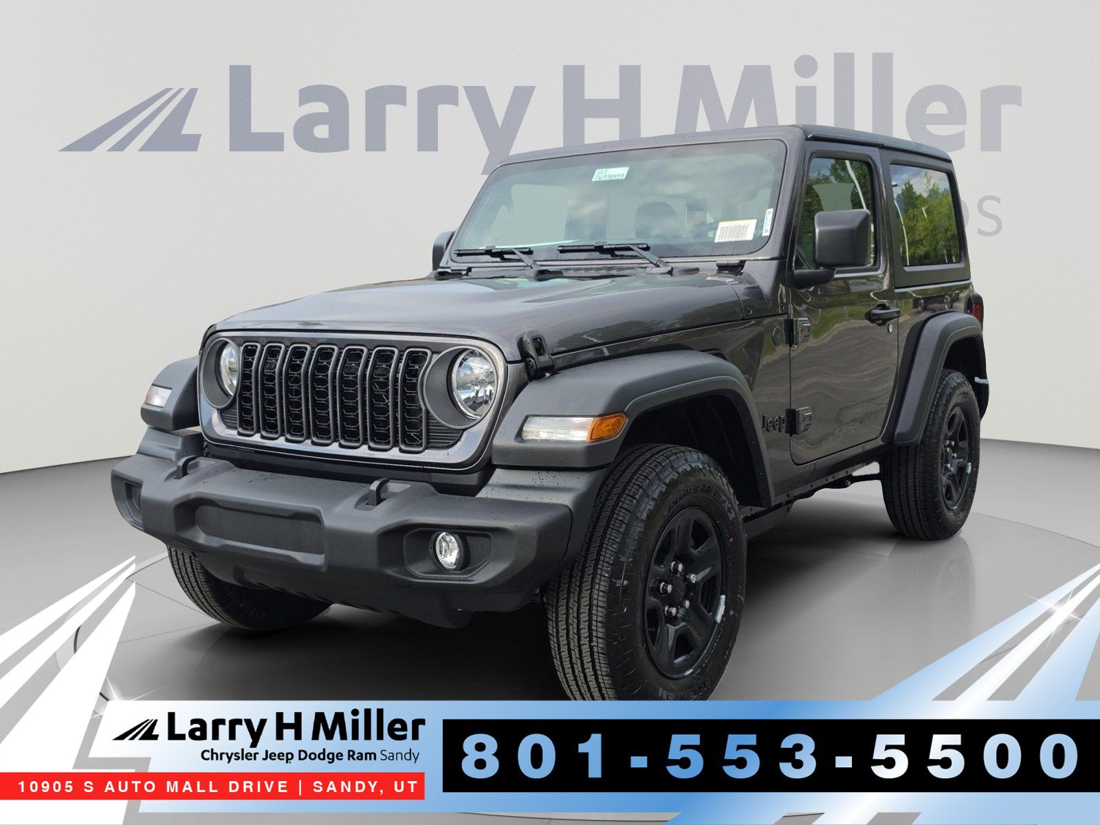 New 2026 Jeep Wrangler Sport Sport Utility Sandy, UT