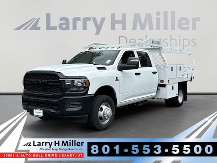 Featured New 2023 Ram 3500 Chassis Cab Tradesman Pickup for sale near you in Sandy, UT