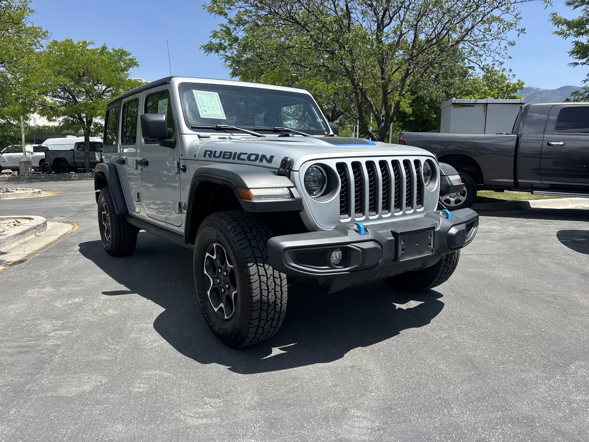 Used 2023 Jeep Wrangler 4xe Rubicon 4XE with VIN 1C4JJXR6XPW696567 for sale in Sandy, UT
