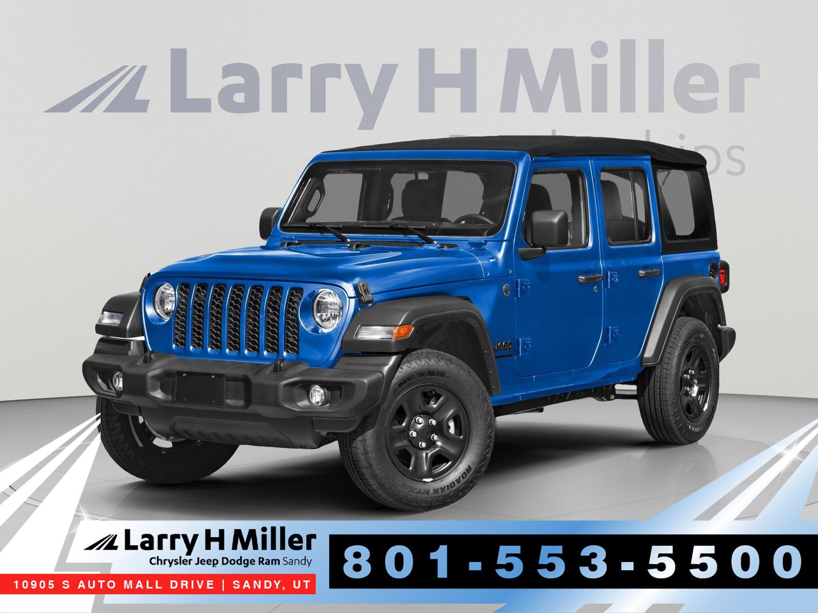 New 2027 Jeep Wrangler Sahara Sport Utility Sandy, UT