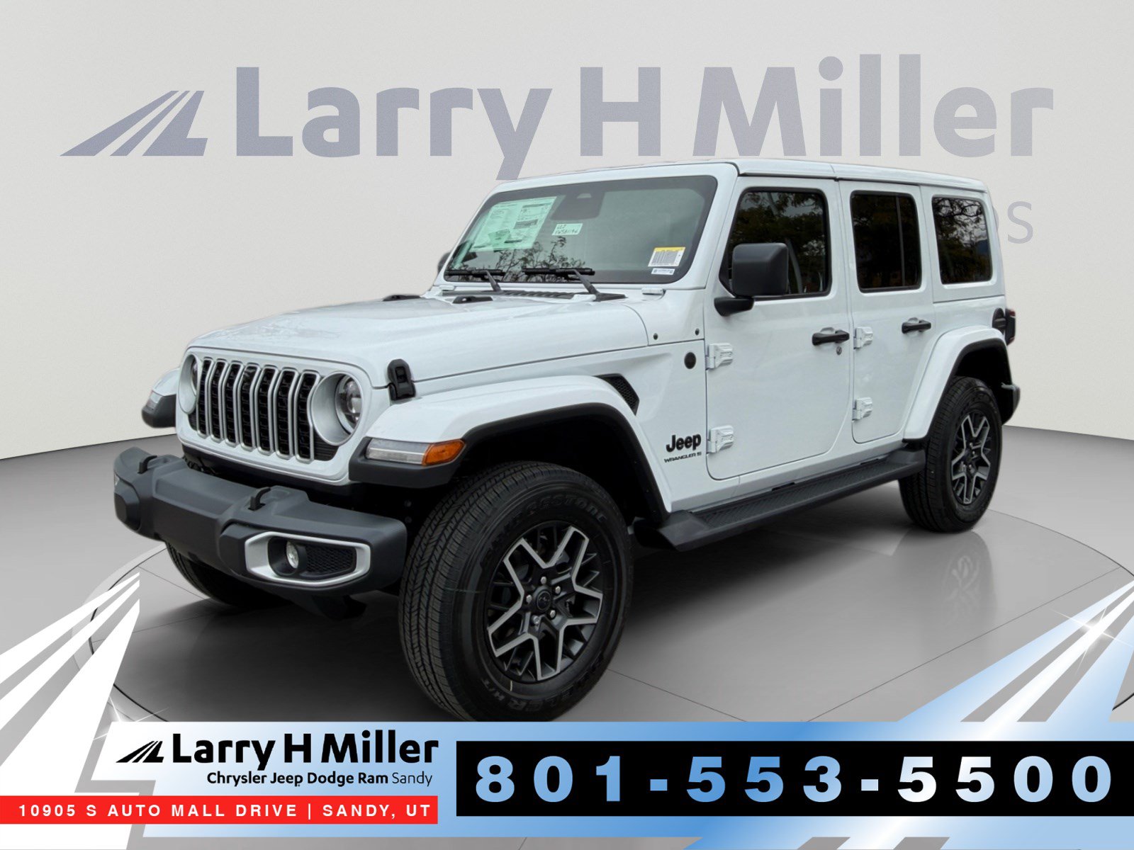New 2027 Jeep Wrangler Sahara Sport Utility Sandy, UT