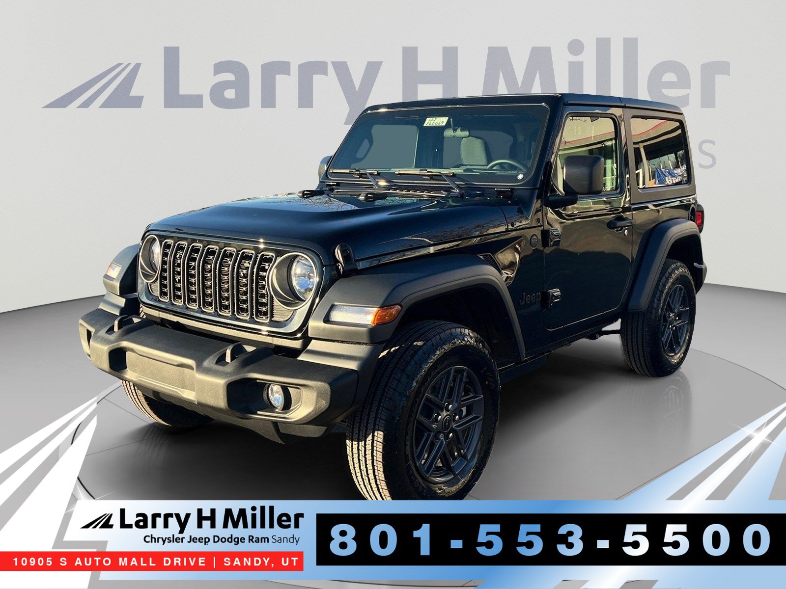 New 2026 Jeep Wrangler Sport Sport Utility Sandy, UT