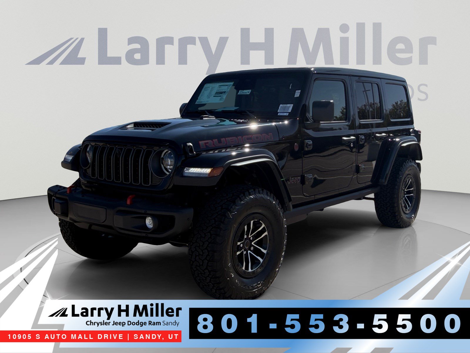 New 2027 Jeep Wrangler Rubicon X Sport Utility Sandy, UT