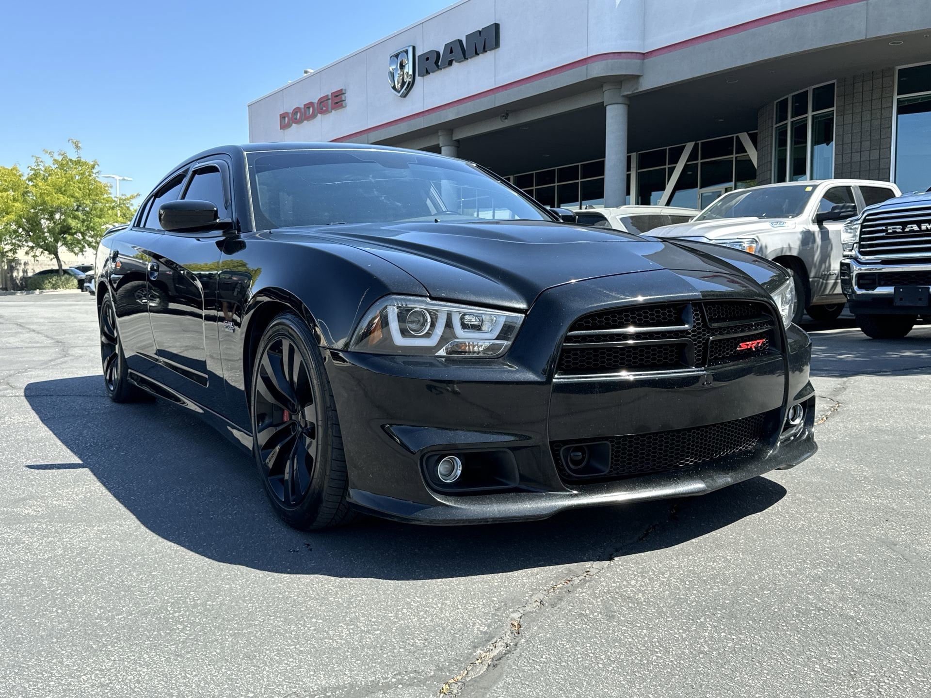 Used 2013 Dodge Charger SRT8 with VIN 2C3CDXEJXDH507442 for sale in Sandy, UT