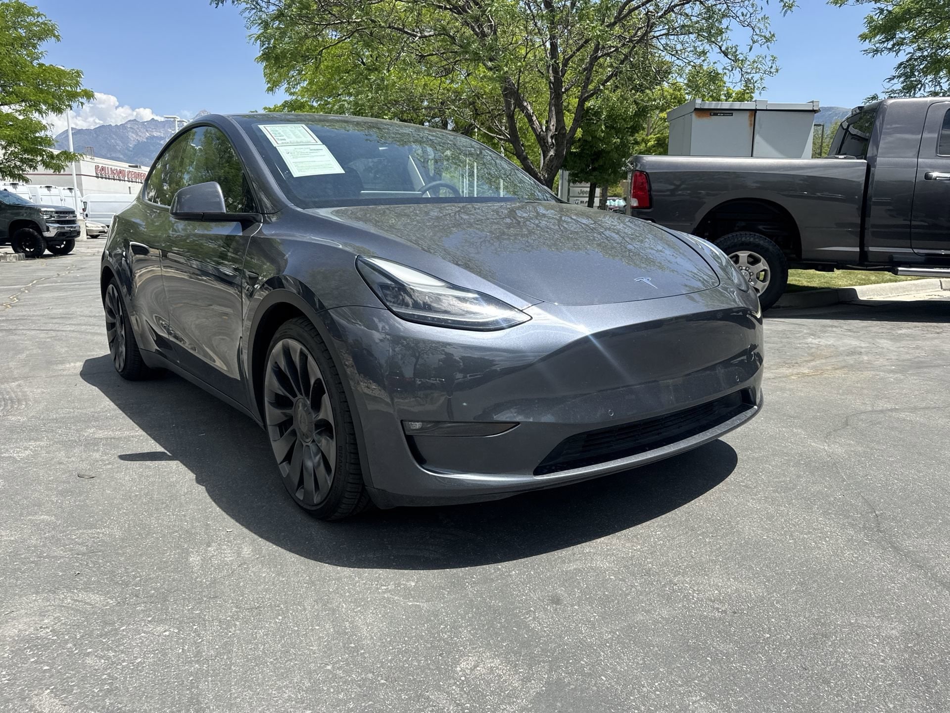 Used 2022 Tesla Model Y Performance with VIN 7SAYGDEF4NF485015 for sale in Sandy, UT