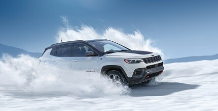 Jeep Compass Jeep Compass in snow