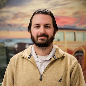 Staff member Justin Partain from ID_5c5814003e11