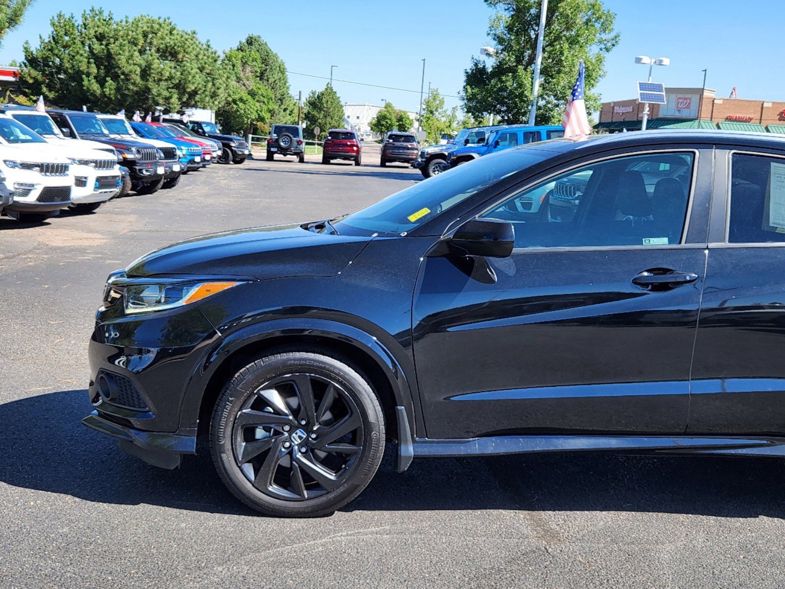 Used 2021 Honda HR-V Sport with VIN 3CZRU5H18MM734615 for sale in Lakewood, CO