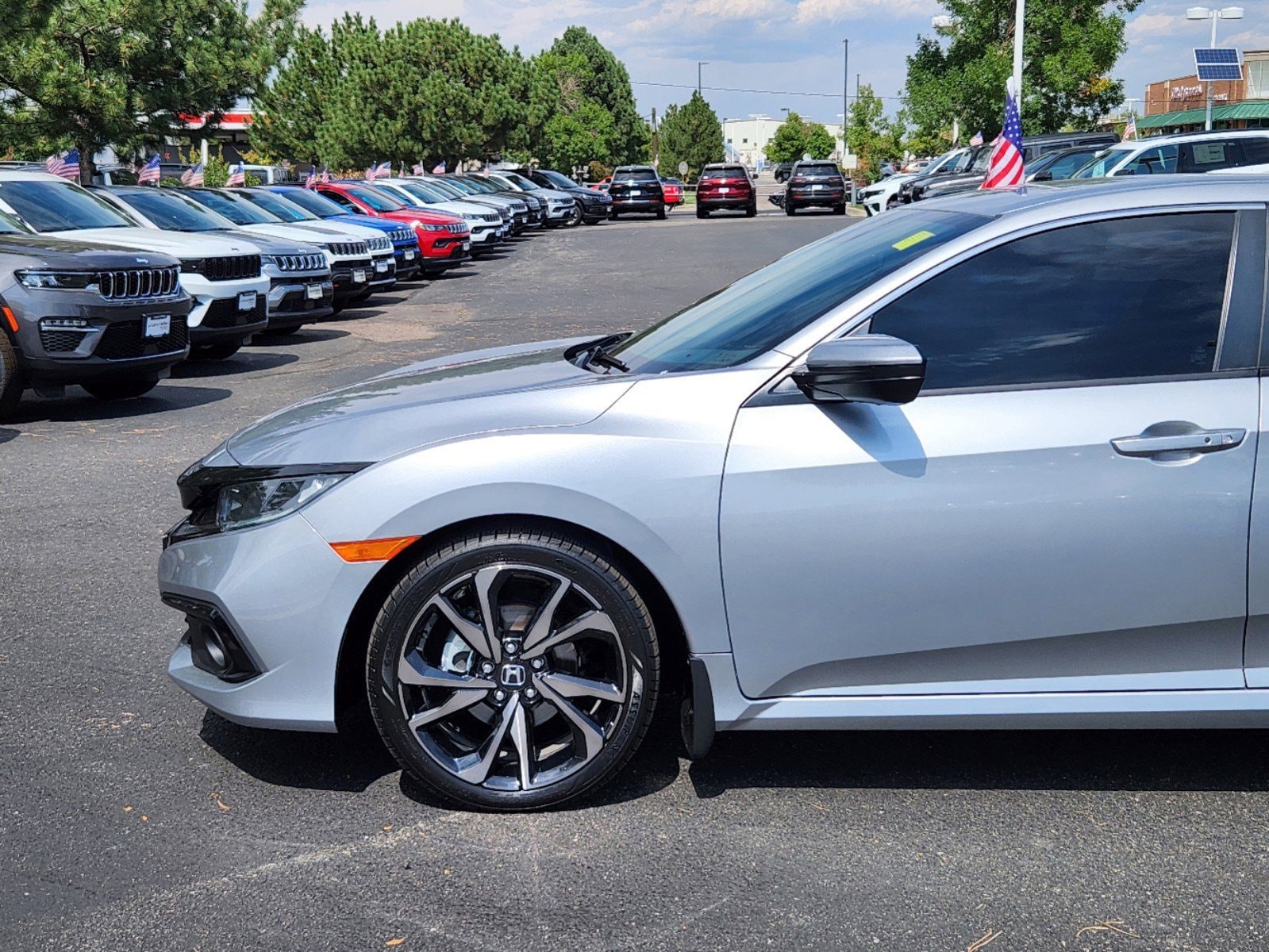 Used 2021 Honda Civic Sport with VIN 2HGFC2F80MH537061 for sale in Aurora, CO