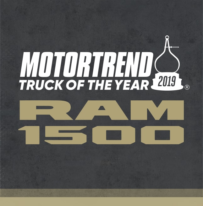 All-New 2019 Ram 1500 named Motor Trend 2019 Truck of the Year