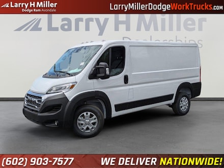 Featured New 2024 Ram Promaster Cargo Van PROMASTER 1500 SLT CARGO VAN LOW ROOF 136' WB Cargo Van for sale near you in Avondale, AZ
