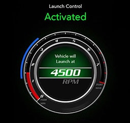 Launch Control Performance Page in the 2021 Ram 1500 TRX