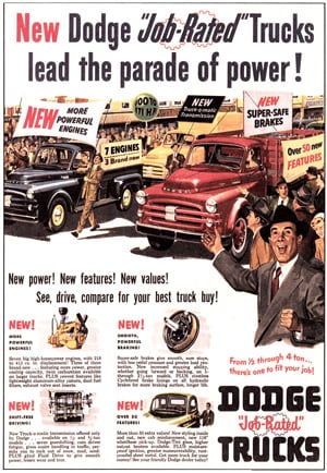 1953 Dodge Truck Ad