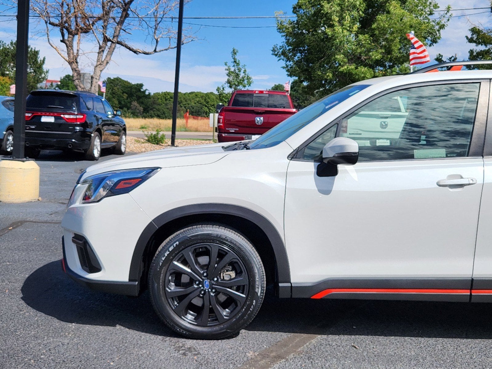 Used 2022 Subaru Forester Sport with VIN JF2SKAJC7NH444620 for sale in Aurora, CO