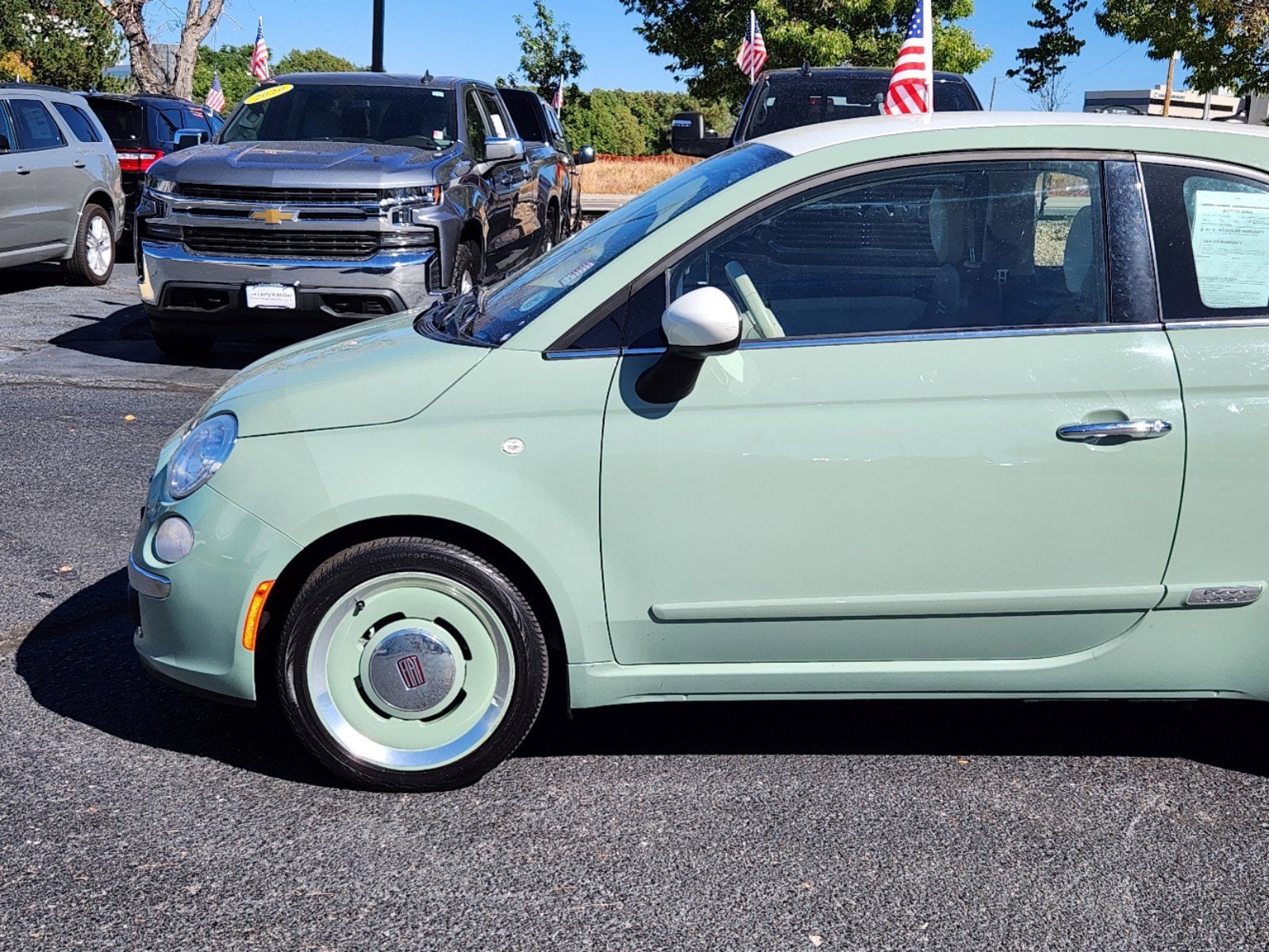 Used 2015 FIAT 500 Lounge with VIN 3C3CFFCR5FT534801 for sale in Aurora, CO