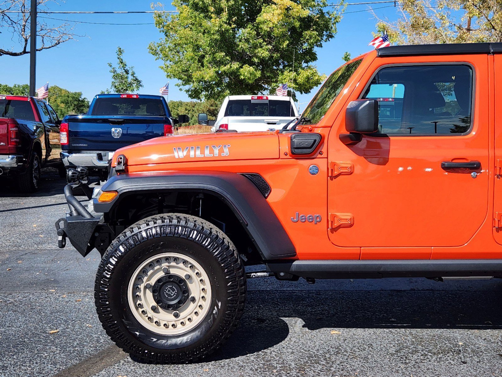 Used 2023 Jeep Wrangler 4xe Willys 4XE with VIN 1C4JJXN6XPW690404 for sale in Aurora, CO