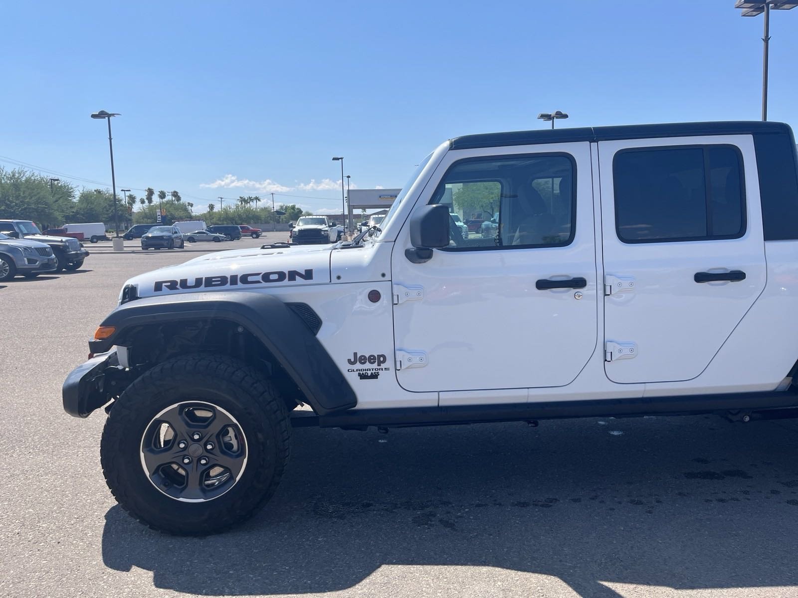 Certified 2023 Jeep Gladiator Rubicon with VIN 1C6JJTBG9PL526205 for sale in Tucson, AZ