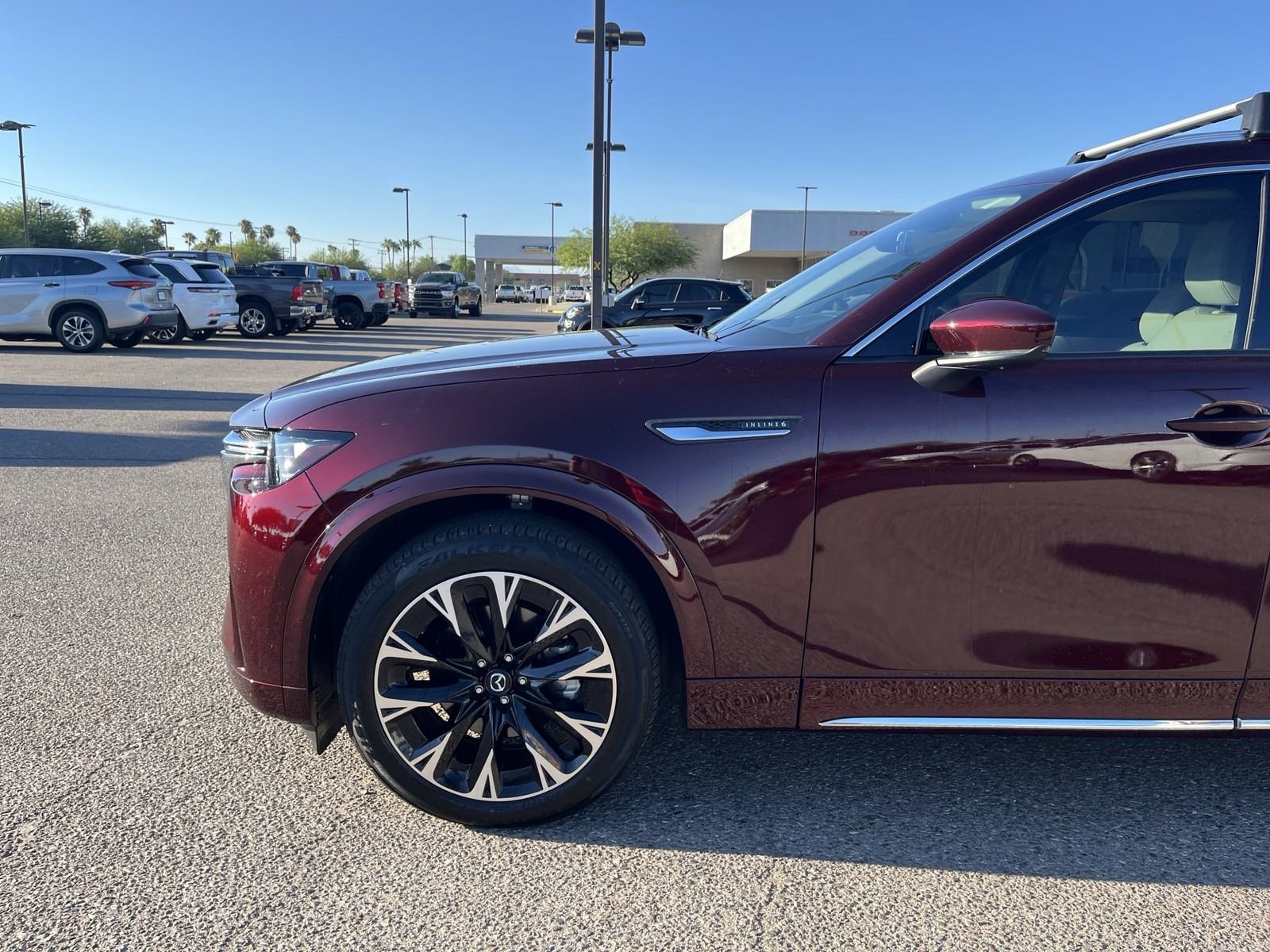 Used 2024 Mazda CX-90 Turbo S Premium Package with VIN JM3KKDHC6R1108128 for sale in Tucson, AZ