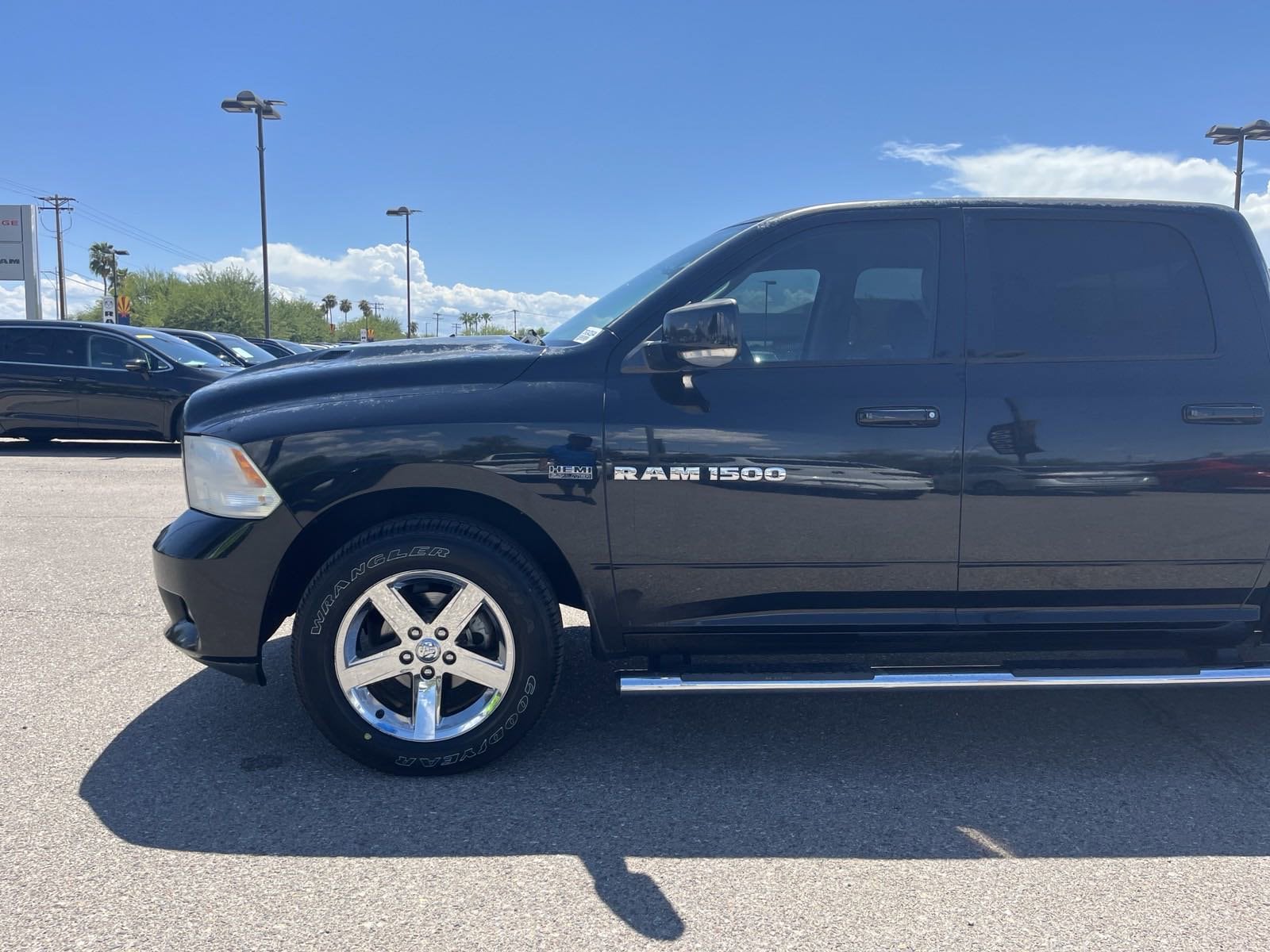 Used 2012 RAM Ram 1500 Pickup Sport with VIN 1C6RD6MT5CS207387 for sale in Tucson, AZ