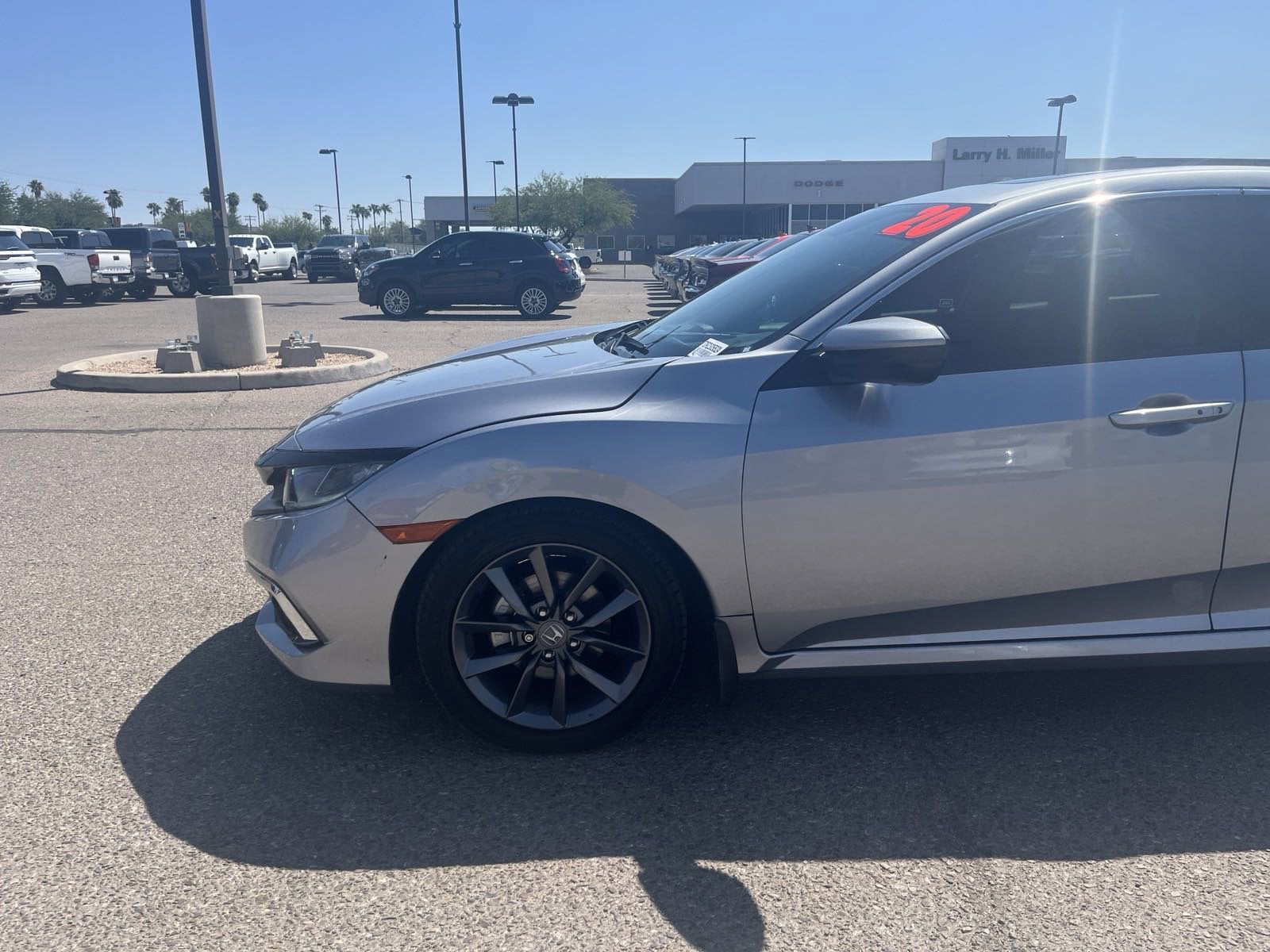 Used 2020 Honda Civic EX with VIN 19XFC1F37LE024512 for sale in Tucson, AZ