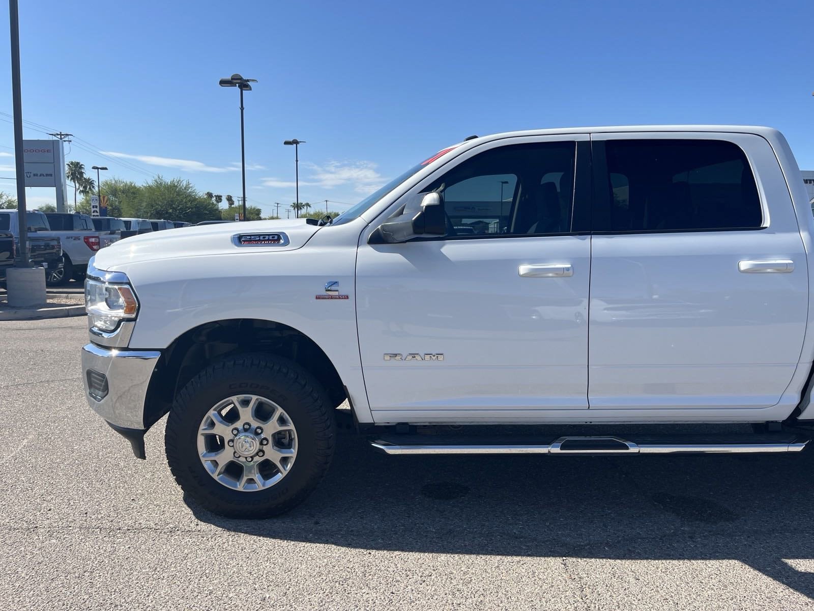 Certified 2020 RAM Ram 2500 Pickup Big Horn with VIN 3C6UR5DL7LG118983 for sale in Tucson, AZ