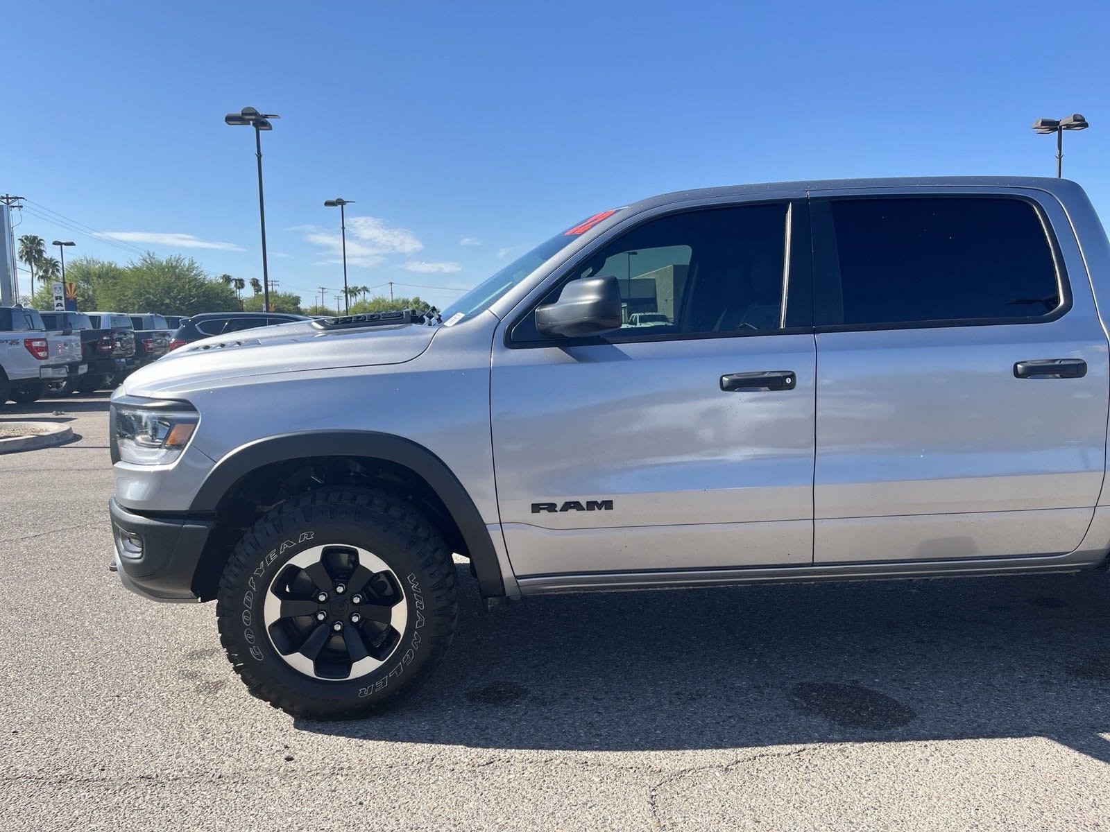 Used 2022 RAM Ram 1500 Pickup Rebel with VIN 1C6SRFLT9NN473842 for sale in Tucson, AZ