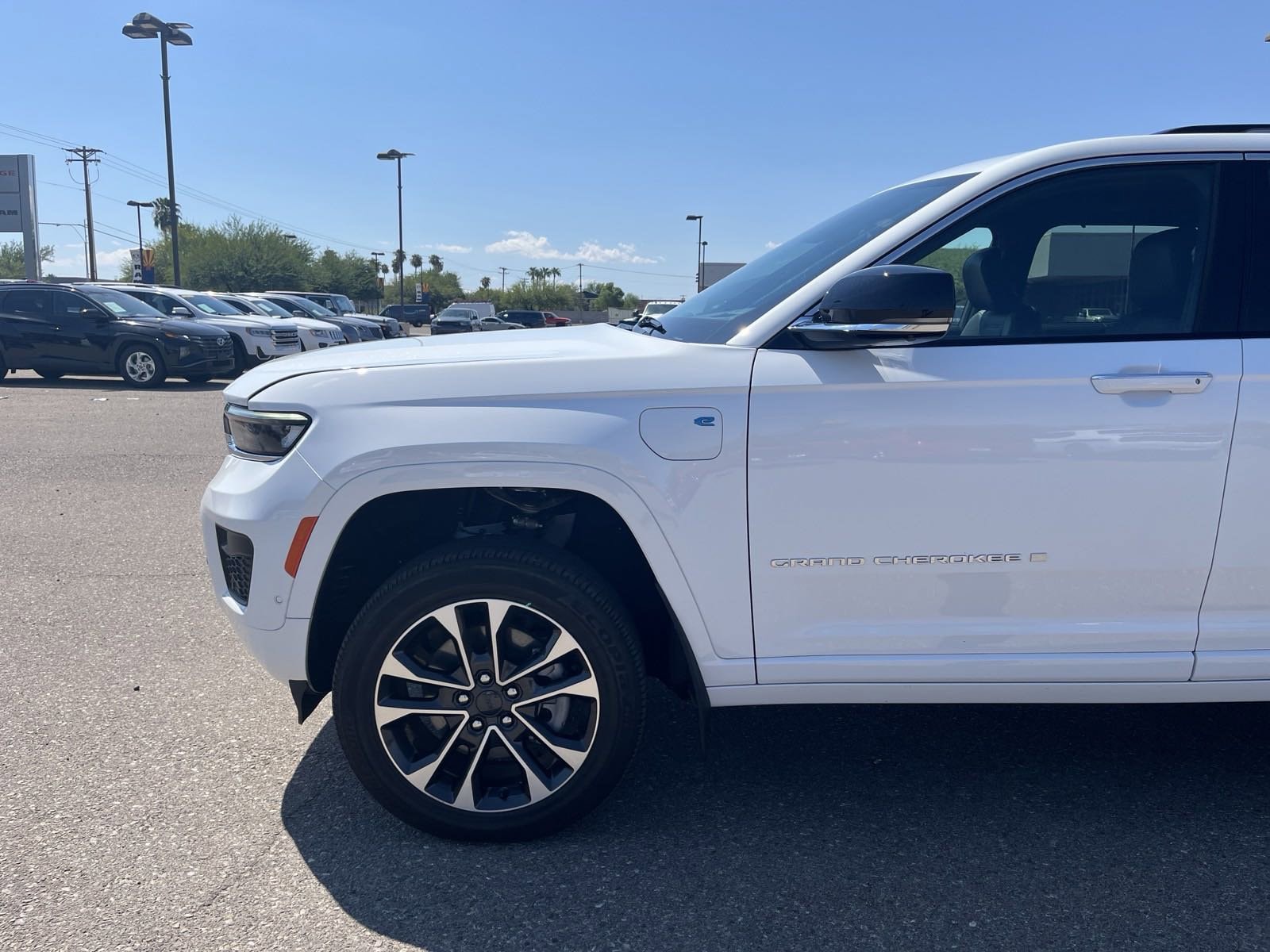 Certified 2023 Jeep Grand Cherokee Overland 4xe with VIN 1C4RJYD6XP8786516 for sale in Tucson, AZ