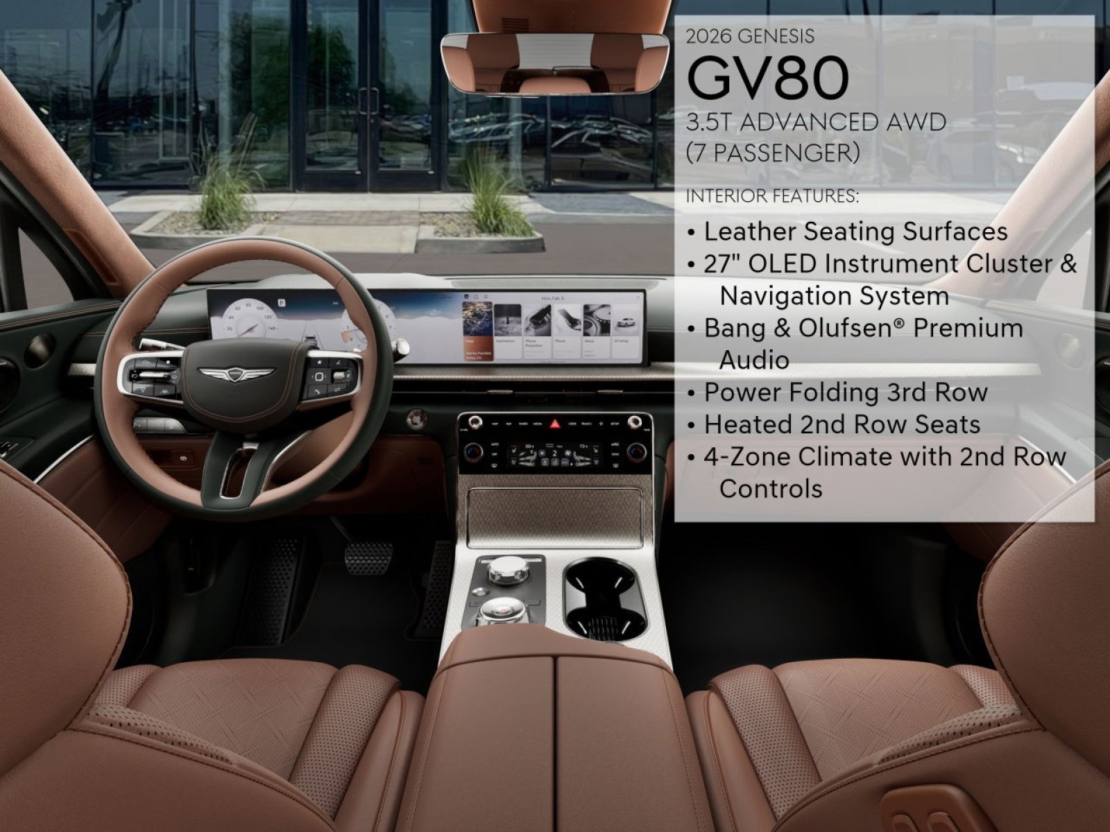 2026 GENESIS GV80 Advanced - Photo 15