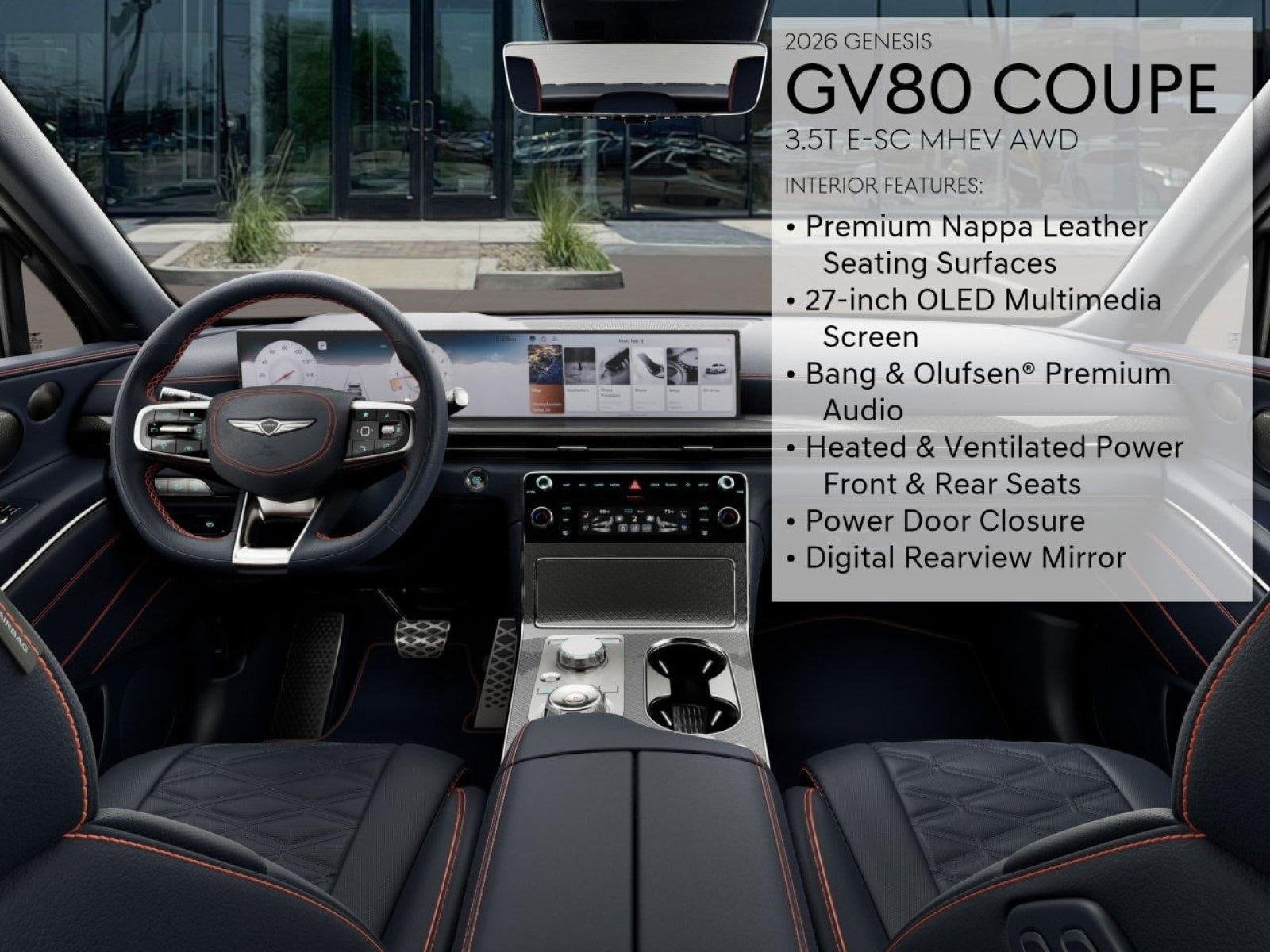 2026 GENESIS GV80 Coupe E-SC - Photo 15