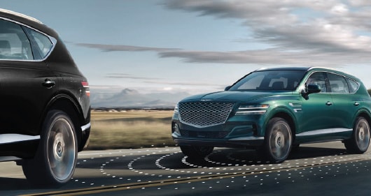 Genesis GV80 has a full suite of driver assistance safety features