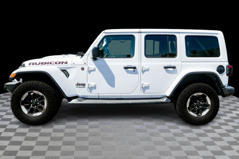 Used 2020 Jeep Wrangler Unlimited Rubicon with VIN 1C4HJXFG3LW142082 for sale in Peoria, AZ