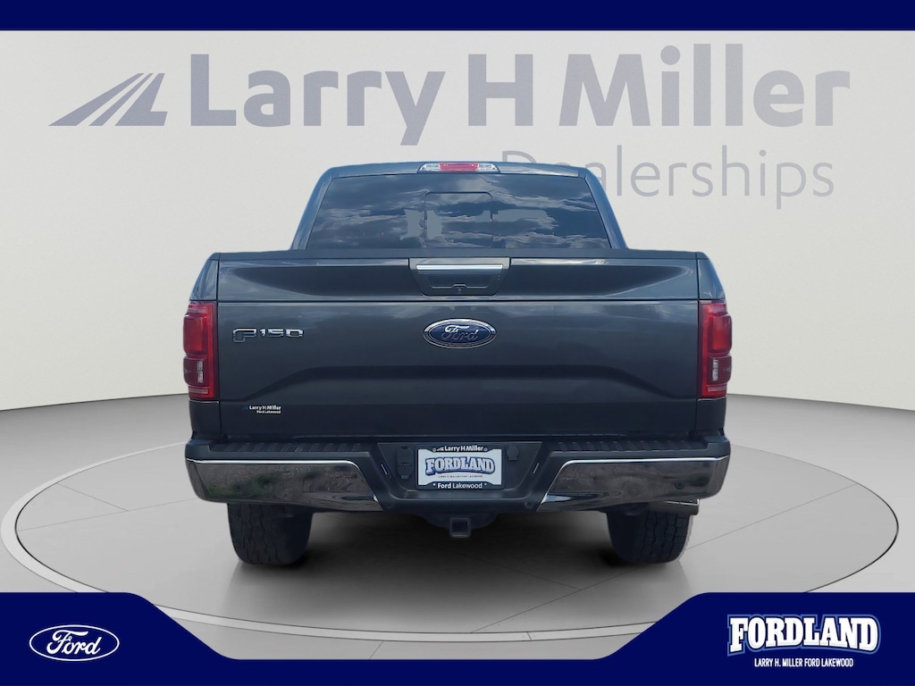 Used 2016 Ford F-150 Lariat Truck SuperCrew Cab